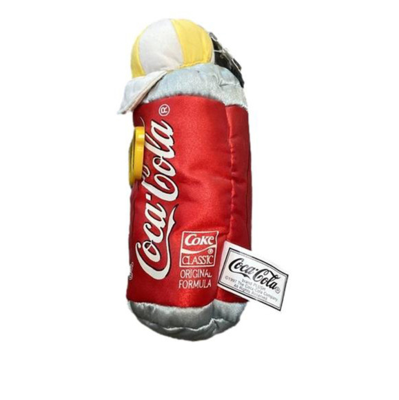 Coca Cola Can in Shades 6" Bean Bag Plush 1997 Style# 0132 (tags attached) - Picture 3 of 9